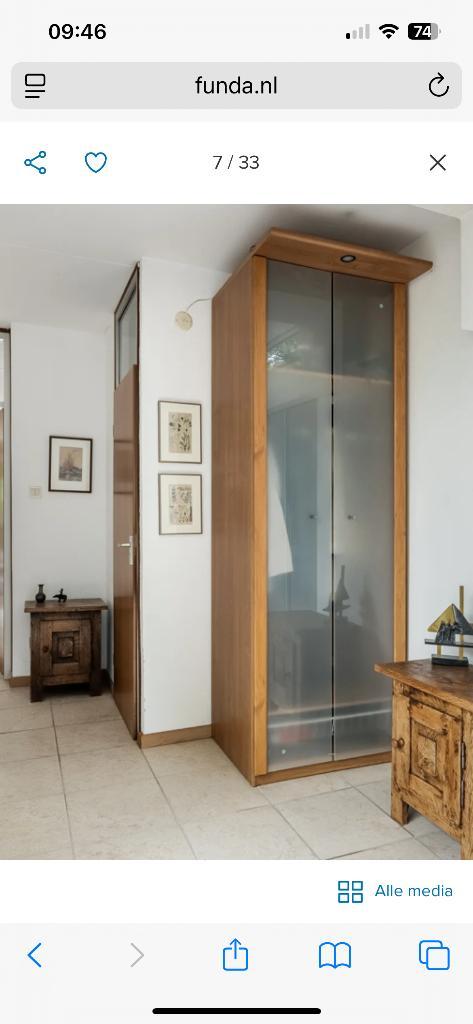 Kledingkast Pax (gratis), Huis en Inrichting, Kasten | Kledingkasten, Zo goed als nieuw, 200 cm of meer, 50 tot 100 cm, 50 tot 75 cm