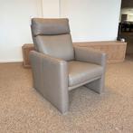 Fauteuil 13081 in Leder, Verzenden, Nieuw, 75 tot 100 cm, Leer