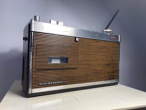 Radio Recorder Automatic de Luxe Philips 22RR712 1972/1973, Audio, Tv en Foto, Radio's, Gebruikt, Radio, Ophalen of Verzenden