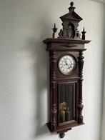 GUSTAV BECKER klok met 2 gewichten, Antiek en Kunst, Ophalen