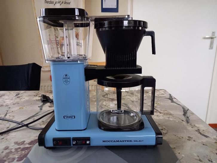 Douwe Egberts Technivorm Moccamaster select, Witgoed en Apparatuur, Koffiezetapparaten, Zo goed als nieuw, Gemalen koffie, Koffiemachine