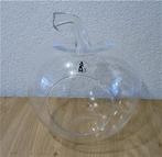 Prachtige glazen appel met steel - schaal - bloempot -, Ophalen of Verzenden