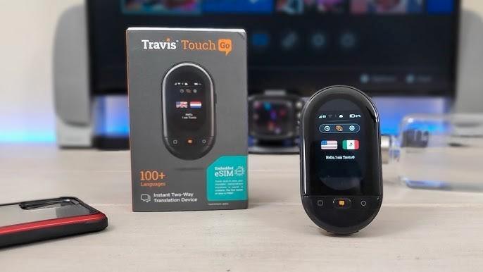 Travis Touch GO Translator - Draagbare pocket vertaler 155+, Sieraden, Tassen en Uiterlijk, Smartwatches, Nieuw, Android, Zwart