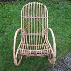 Rotan Schommelstoel - Vintage Charme, Huis en Inrichting, Fauteuils, Ophalen