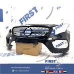 W156 BUMPER + DIAMOND GRIL FACELIFT GLA AMG VOORBUMPER ZWART, Gebruikt, -, Voor, Ophalen of Verzenden