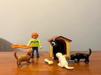 Playmobil hondenfamilie, Ophalen of Verzenden, Zo goed als nieuw, Complete set