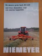 Folder Niemeyer de nieuwe grote hark RS 620, Gelezen, Ophalen of Verzenden, Tractor en Landbouw