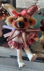 Bjd 1/11, ooak custom made teddy beertje, fullset, uniek!, Ophalen of Verzenden, Zo goed als nieuw, Pop