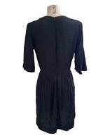 Sandro jurk zwart XS, Kleding | Dames, Zwart, Ophalen of Verzenden, Zo goed als nieuw, Maat 34 (XS) of kleiner