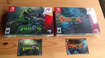 Turok 1 & 2 Limited Run Nintendo Classic Edition - Sealed! beschikbaar voor biedingen
