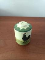 Zeller Keramik Haan zoutvaatje, Ophalen of Verzenden, Gebruikt, Overige materialen, Los bestek