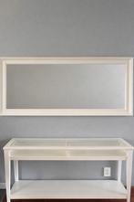 IKEA side table - consoletafel - dressoir met spiegel, Huis en Inrichting, Tafels | Sidetables, Ophalen, Kunststof, Gebruikt, 100 tot 150 cm