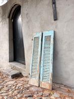 Set oude Franse houten louvre luiken *HIT*, Ophalen of Verzenden