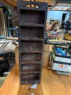 Oude letterbak van hout , breed 26 cm en hoog 90 cm en d, Huis en Inrichting, Ophalen, Gebruikt, Hout, Cd's