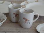 Servies, Francien KATTEN, zo goed als nieuw, Huis en Inrichting, Ophalen of Verzenden, Zo goed als nieuw, Overige stijlen, Kop(pen) en/of Schotel(s)