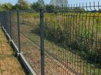 20 meter enkelstaafmat hekwerk - 193cm hoog -2D met 3 vouwen, Ophalen of Verzenden, Nieuw, IJzer, Enkelstaafmat hekwerk