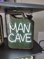 Mancave lamp neon led vintage jerrycan stoere lamp, Ophalen of Verzenden, Gebruikt