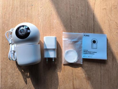 Flinq Smart Indoor Camera Motion, Audio, Tv en Foto, Videobewaking, Zo goed als nieuw, Binnencamera, Ophalen of Verzenden