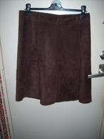Rok suède bruin S 36 Vila, Bruin, Vila, Ophalen of Verzenden, Zo goed als nieuw