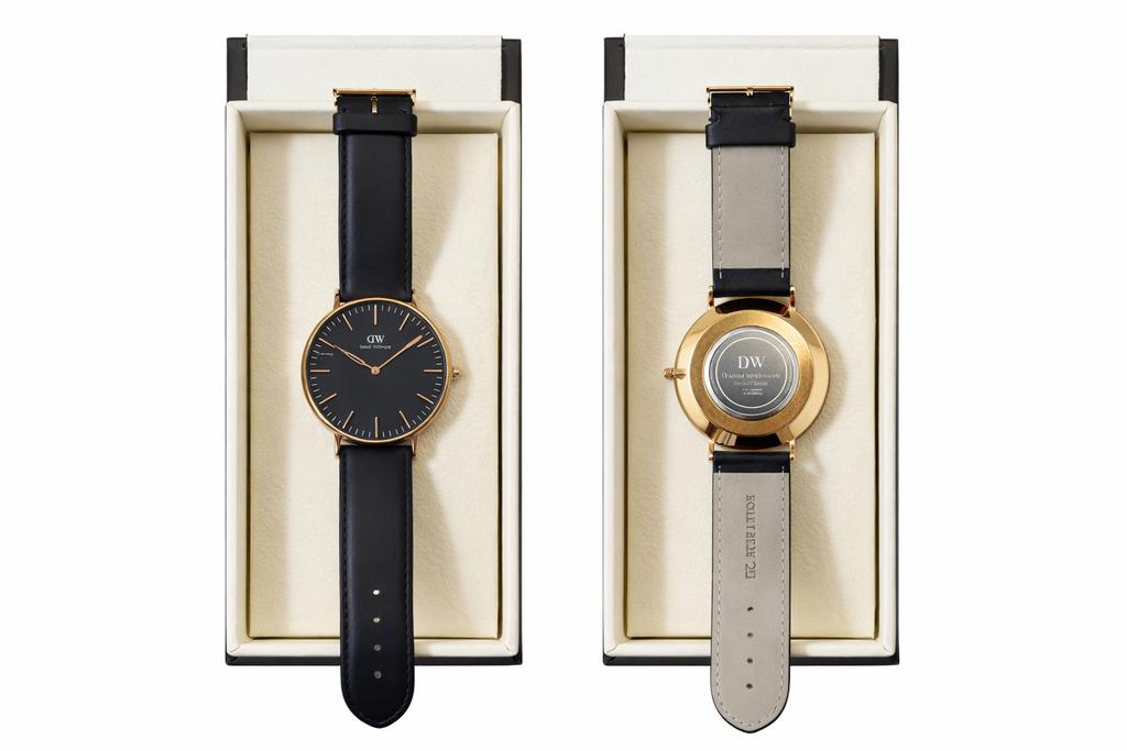 Daniel Wellington Horloge, Overige merken, Staal, Polshorloge, Ophalen of Verzenden