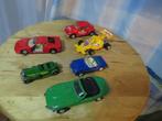 vintage die cast autotjes oa mg b , jaguar etype kever, Ophalen of Verzenden, Gebruikt