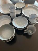 Lichtblauw Toscane servies - bijna nieuw - mooie starter set, Ophalen, Keramiek, Zo goed als nieuw, Overige stijlen