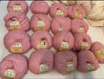 Giant wool yarn wol Alison & mae roze, Hobby en Vrije tijd, Verzenden, Nieuw, Breien of Haken, Wol of Garen