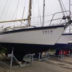 Zeilboot fellowship 28, gelijk varen. WSV Den Osse, zeeland, Ophalen, Gebruikt, Diesel, Polyester