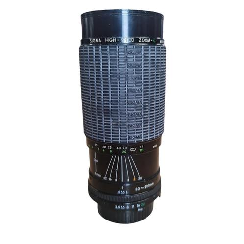Sigma High-Speed Zoom Multi-Coated 80-200mm Lens, Audio, Tv en Foto, Fotografie | Lenzen en Objectieven, Zo goed als nieuw