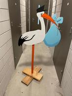 Geboortebord ooievaar, Kinderen en Baby's, Ophalen of Verzenden, Zo goed als nieuw