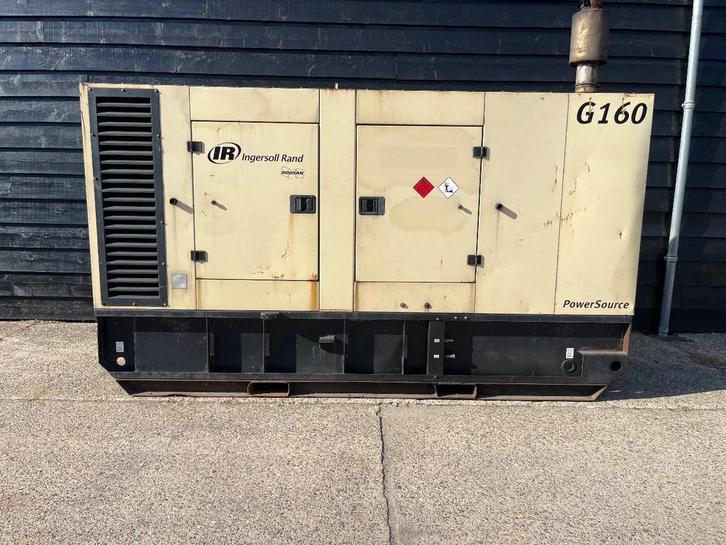 Doosan Ingersoll Rand G160 Generator (bj 2011), Zakelijke goederen, Machines en Bouw | Aggregaten