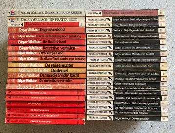 40 Detective verhalen Edgar Wallace / Prisma Pockets beschikbaar voor biedingen