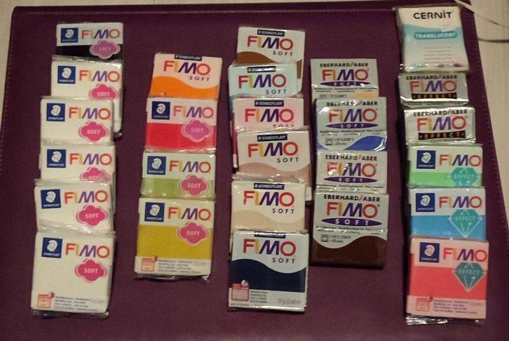 Fimo klei - kleuren ongeopend, Hobby en Vrije tijd, Knutselen, Zo goed als nieuw, Materiaal, Ophalen of Verzenden