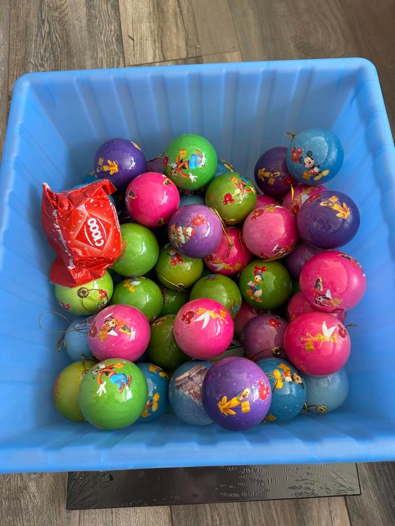 Disney kerstballen spaar actie c1000, Diversen, Kerst, Ophalen, Nieuw