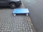 Platte wagen, 100 liter of meer, Ophalen of Verzenden, Gebruikt, Transportkar