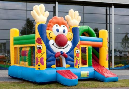 Springkussen Clown multiplay huren?, Hobby en Vrije tijd, Feestartikelen | Verhuur, Gebruikt, Overige, Ophalen