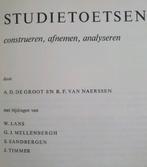 Studietoetsen construeren, afnemen, analyseren., Gelezen, HBO, Ophalen of Verzenden, Gamma