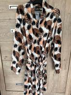 Mooie warme fleece badjas dames mt L/XL, Ophalen of Verzenden, Zo goed als nieuw, Maat 46/48 (XL) of groter, Bruin