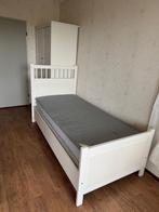 Ikea Hemnes bed 1 persoons 90x200 cm wit, Huis en Inrichting, Slaapkamer | Bedden, Ophalen, Gebruikt, 90 cm, Eenpersoons