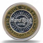 Las Vegas 10 Dollar Gaming Token Zilver Hard Rock Hotel, Postzegels en Munten, Ophalen of Verzenden, Zilver, Buitenland