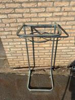 Rvs afvalzakhouder knapzak prullenbak 9stuks, Ophalen of Verzenden, Zo goed als nieuw, Rvs, Minder dan 50 cm