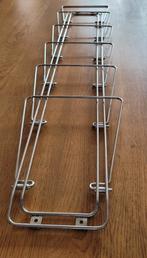 Vintage Verchroomd Tijdschriftenrek Wandrek, Huis en Inrichting, Woonaccessoires | Krantenbakken en Lectuurbakken, Ophalen of Verzenden