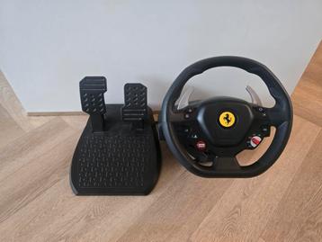 Thrustmaster T80 Ferrari racestuur en pedalen beschikbaar voor biedingen