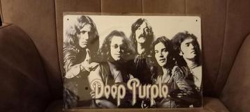 Deep Purple Blikken Bord 20x30 cm tip voor de sint  beschikbaar voor biedingen