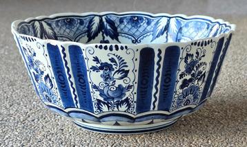 fruitschaal delftsblauw handgeschilderd beschikbaar voor biedingen