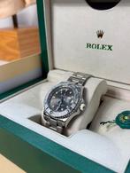 Rolex yachtmaster rhodium 40mm AAA, Sieraden, Tassen en Uiterlijk, Horloges | Heren, Ophalen of Verzenden, Zo goed als nieuw, Staal