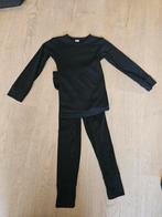 Thermosetje maat 98/104, Ophalen, Zo goed als nieuw, Maat 34 (XS) of kleiner, Zwart
