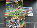 Lego minecraft  drie  set 21119 21158 en 21164, Ophalen of Verzenden, Zo goed als nieuw, Complete set, Lego