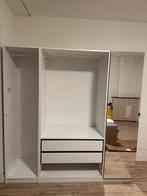 IKEA Pax kledingkast met spiegeldeur en lades, Ophalen, Kunststof, 200 cm of meer, 150 tot 200 cm