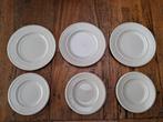 3 edme wedgwood gebaksbordjes & 3 cakebordjes, Ophalen of Verzenden, Zo goed als nieuw, Bord(en), Wedgwood